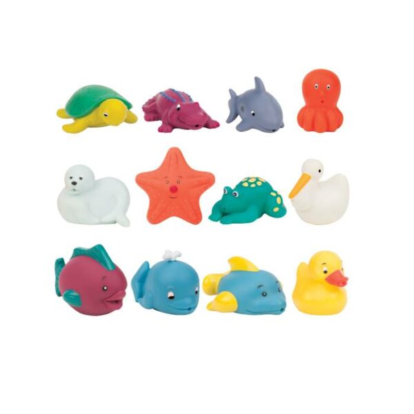 Battat Sea Bath Buddies 12 Pcs