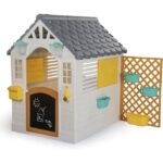 Dolu Play House With Blackboard & Fence