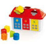 Dolu Shape Sorter Happy House with Lockable Doors