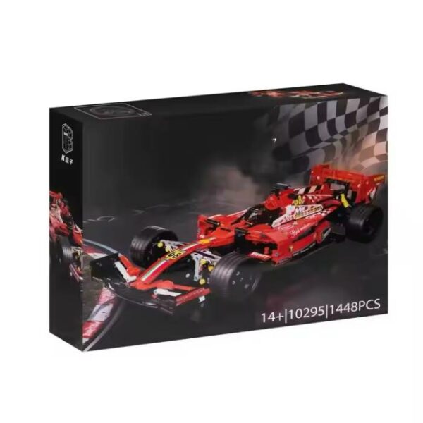 Kbox 102295 -Red Ferrari F1 Racing Car 1448 PCS- TG