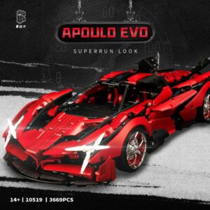 Kbox 1:8 Metal Red-Apollo Evo 3669 PCS- TG