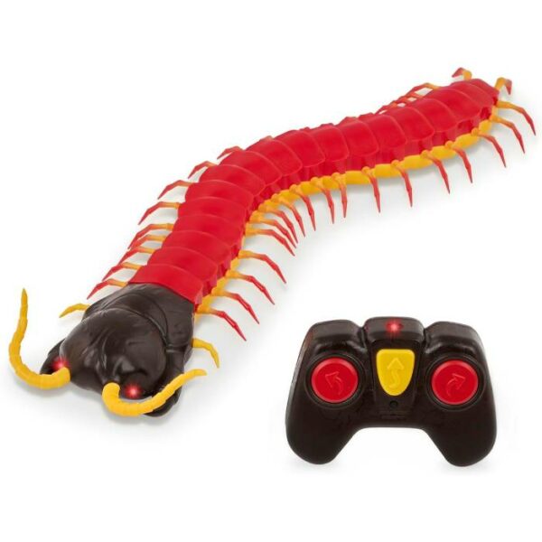 Terra Remote Control Centipede - Giant Scolopendra with LED Eyes- Red