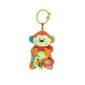 Winfun Cheeky Chimp Rattle with Rings